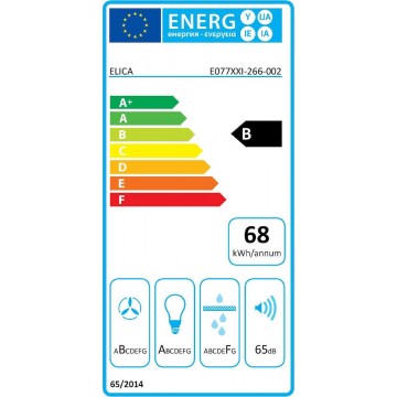 Elica Majestic BL/A/60 Απορροφητήρας Καμινάδα 60cm Μαύρος